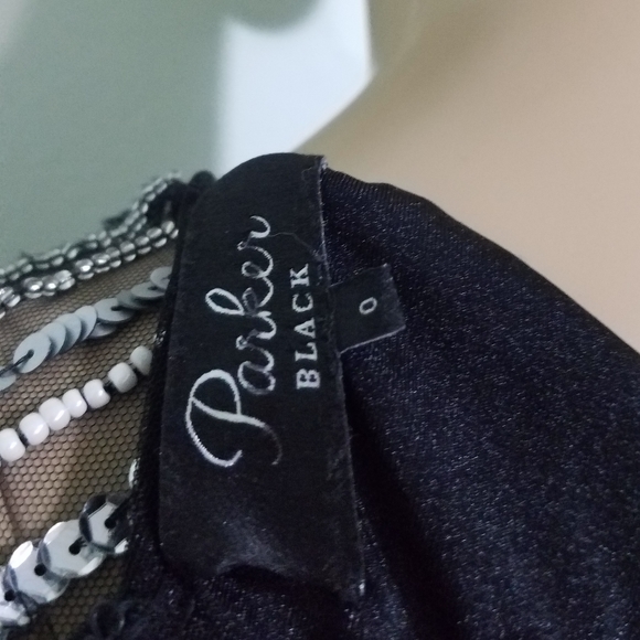 Parker black dress 0 long - Picture 5 of 7